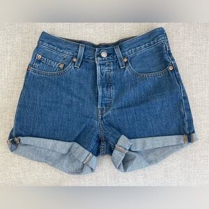 Levi’s shorts with button fly